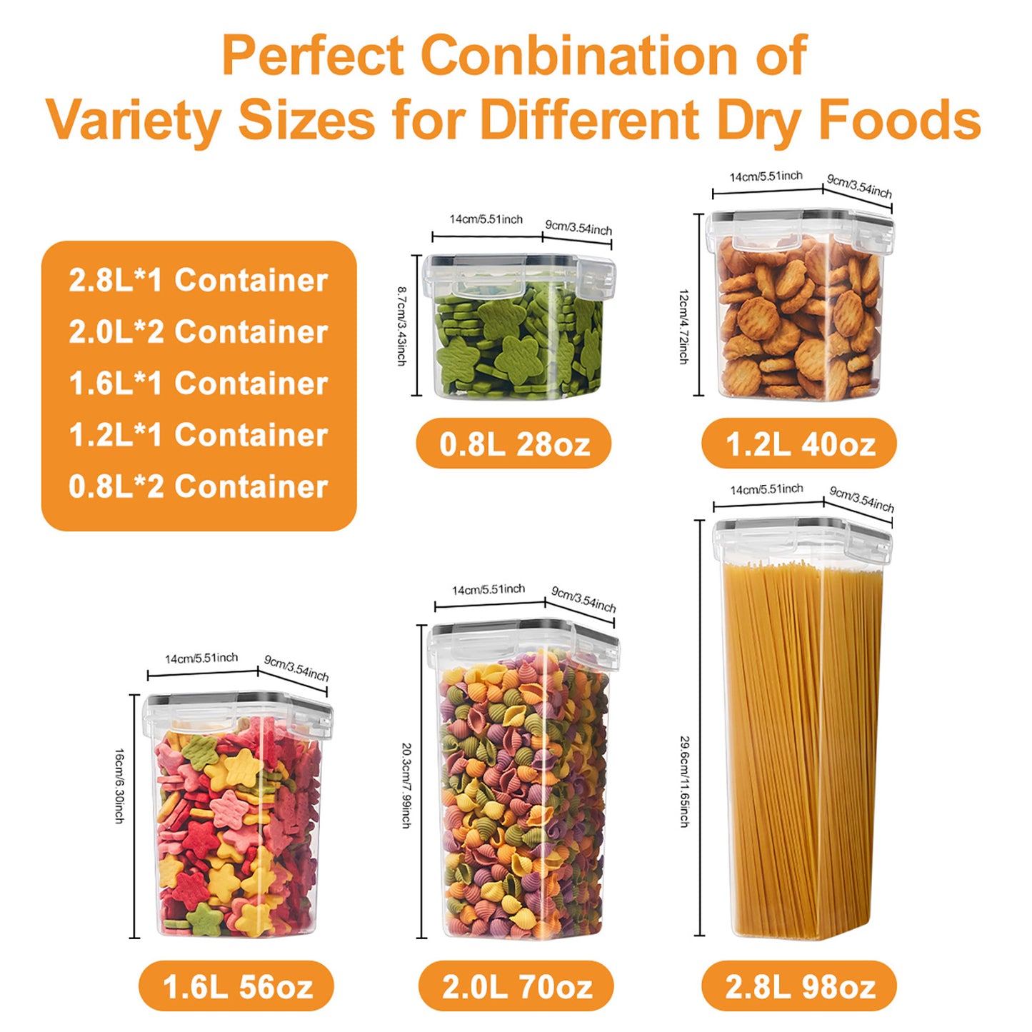 10/15/24pcs Food Storage Container Set, Fresh-Keeping Boxes, Easy-to-Secure Lids - Airtight Plastic Containers, Suitable For Pantry, Travel, Outdoor Picnics, Kitchen Organization, Comes With Labels And Marker